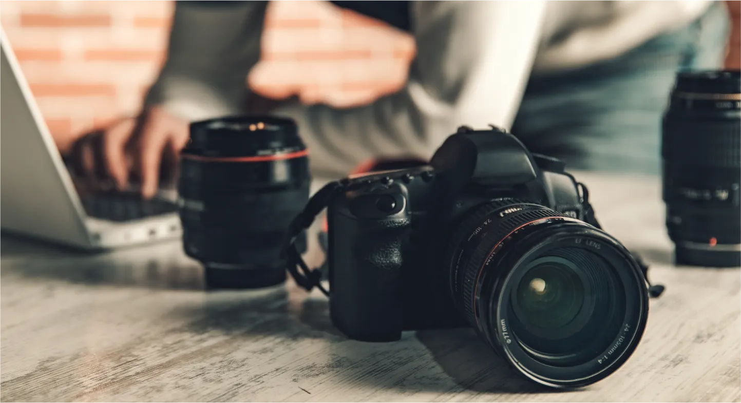 撮影の現場・クリエイティブワーク